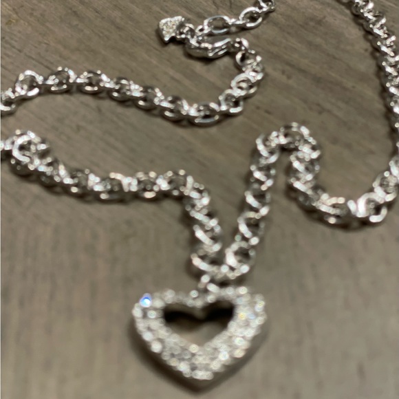 Swarovski 18” Heart Pendant Necklace - Picture 2 of 6